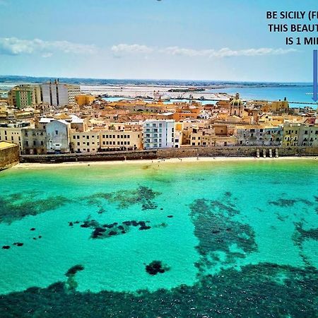 Be Sicily - In The Center 80 Mt From The Beach - In Centro Sul Mare - 70 Mq トラーパニ エクステリア 写真